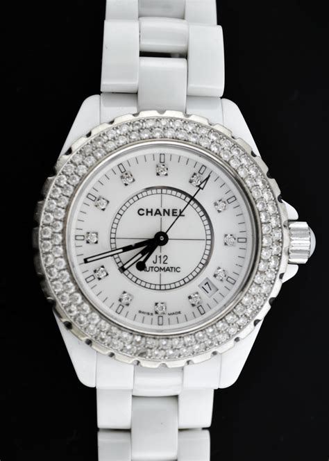 chanel white watches